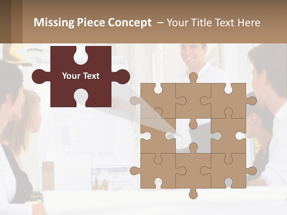 A Man Giving A Presentation To A Group Of People PowerPoint Template