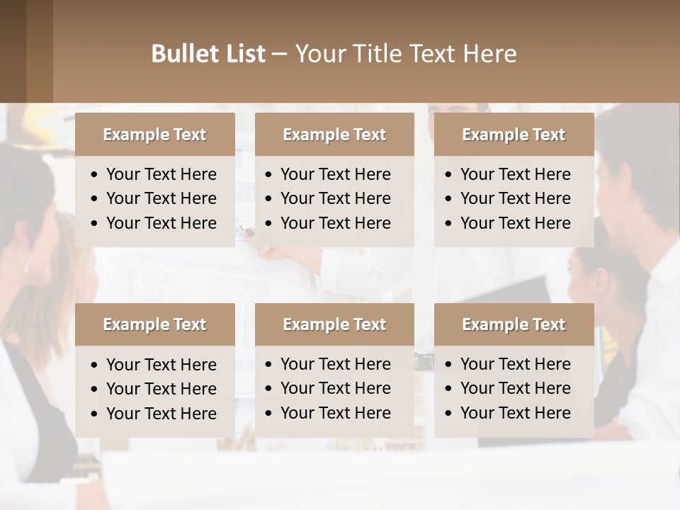 A Man Giving A Presentation To A Group Of People PowerPoint Template