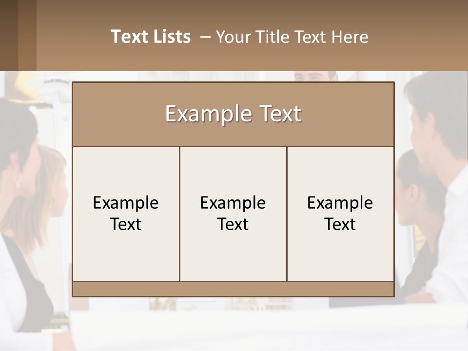 A Man Giving A Presentation To A Group Of People PowerPoint Template