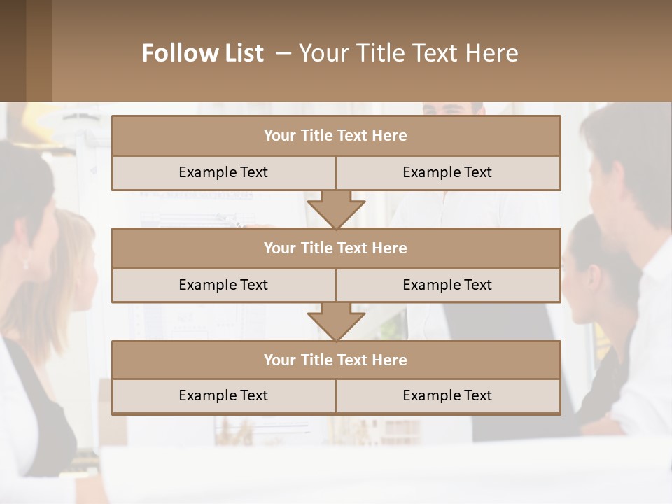 A Man Giving A Presentation To A Group Of People PowerPoint Template