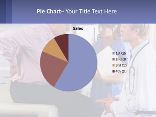 A Doctor Talking To A Patient In A Hospital PowerPoint Template