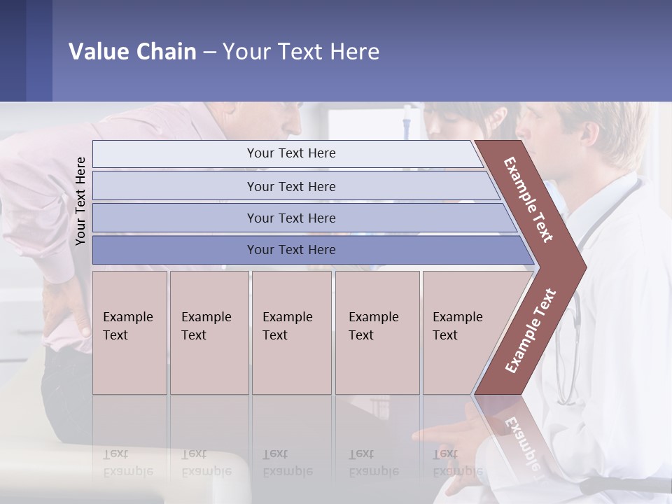 A Doctor Talking To A Patient In A Hospital PowerPoint Template