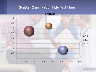 A Doctor Talking To A Patient In A Hospital PowerPoint Template