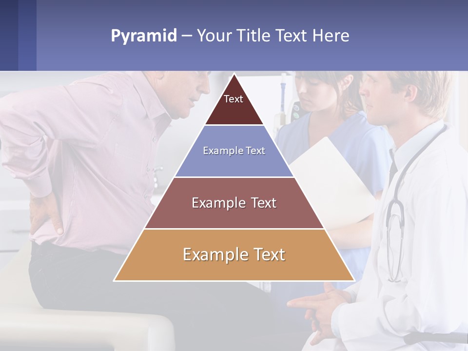 A Doctor Talking To A Patient In A Hospital PowerPoint Template