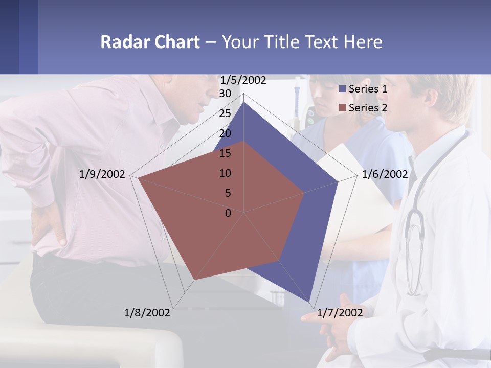 A Doctor Talking To A Patient In A Hospital PowerPoint Template