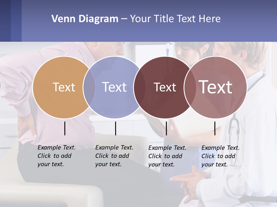 A Doctor Talking To A Patient In A Hospital PowerPoint Template