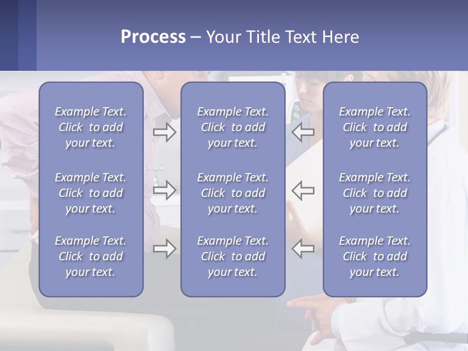 A Doctor Talking To A Patient In A Hospital PowerPoint Template
