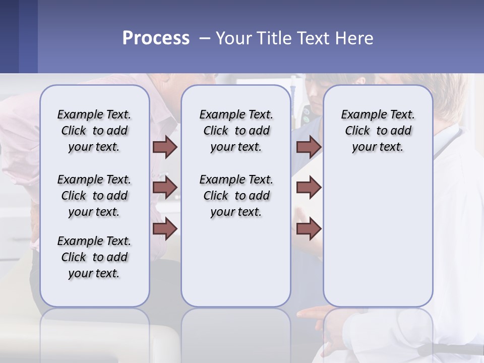 A Doctor Talking To A Patient In A Hospital PowerPoint Template
