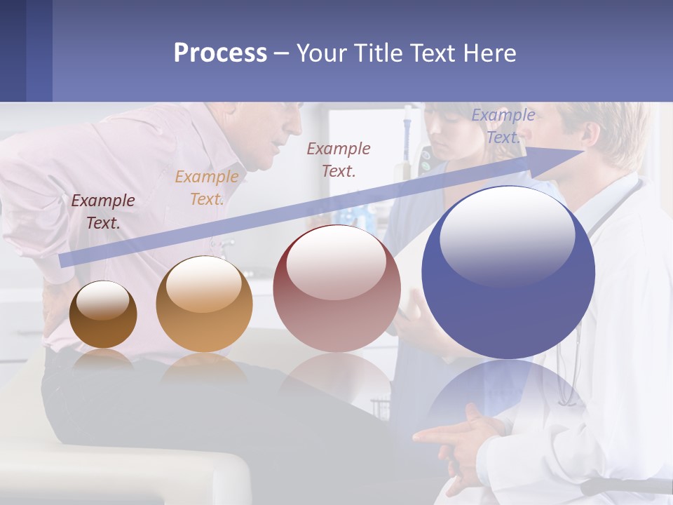 A Doctor Talking To A Patient In A Hospital PowerPoint Template