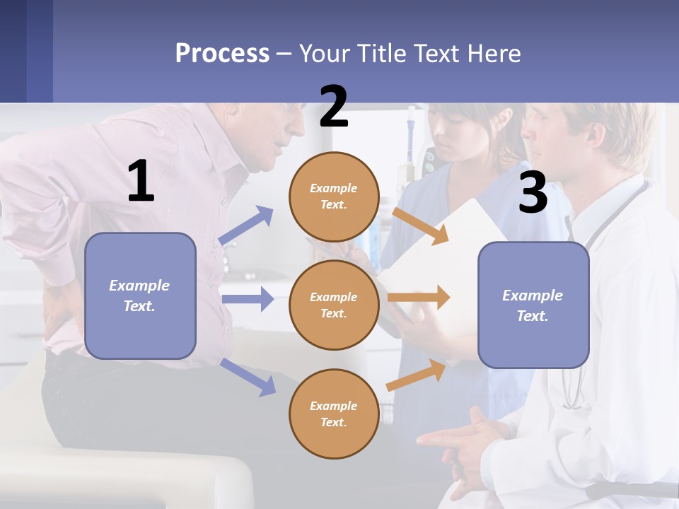 A Doctor Talking To A Patient In A Hospital PowerPoint Template