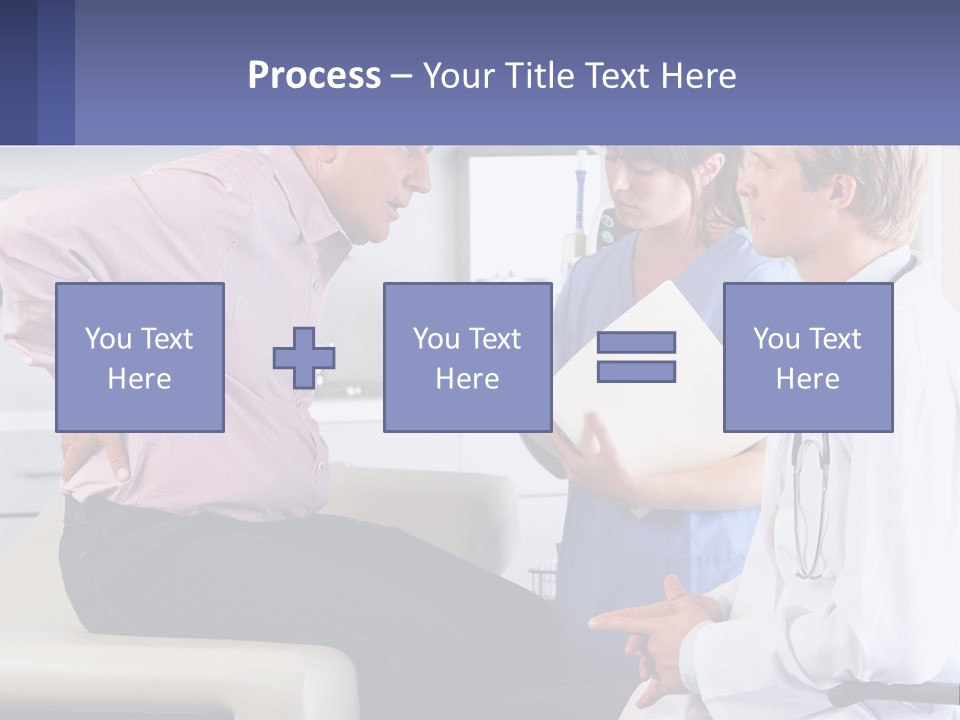 A Doctor Talking To A Patient In A Hospital PowerPoint Template