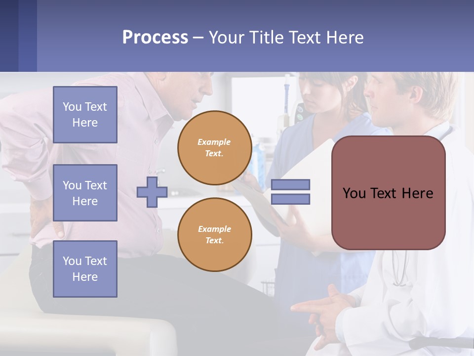A Doctor Talking To A Patient In A Hospital PowerPoint Template