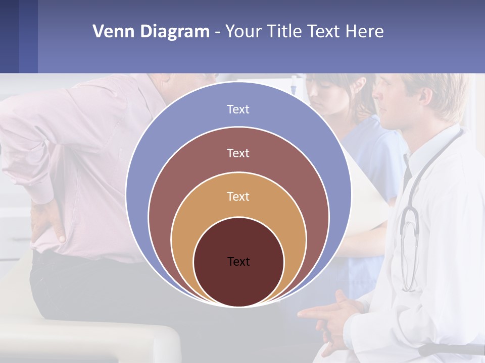 A Doctor Talking To A Patient In A Hospital PowerPoint Template