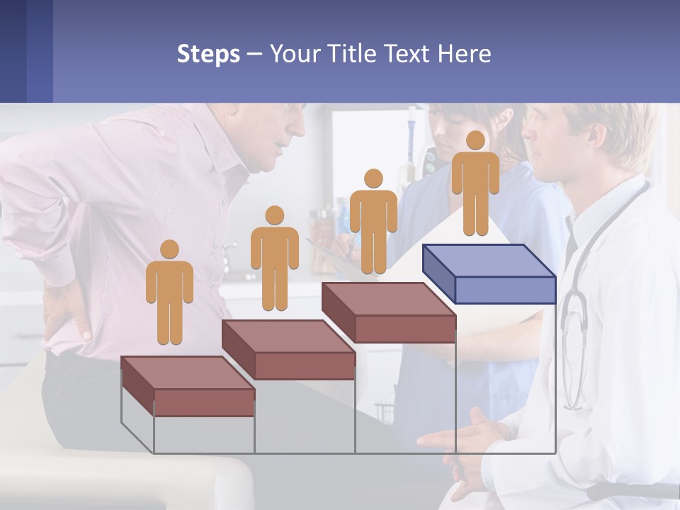 A Doctor Talking To A Patient In A Hospital PowerPoint Template