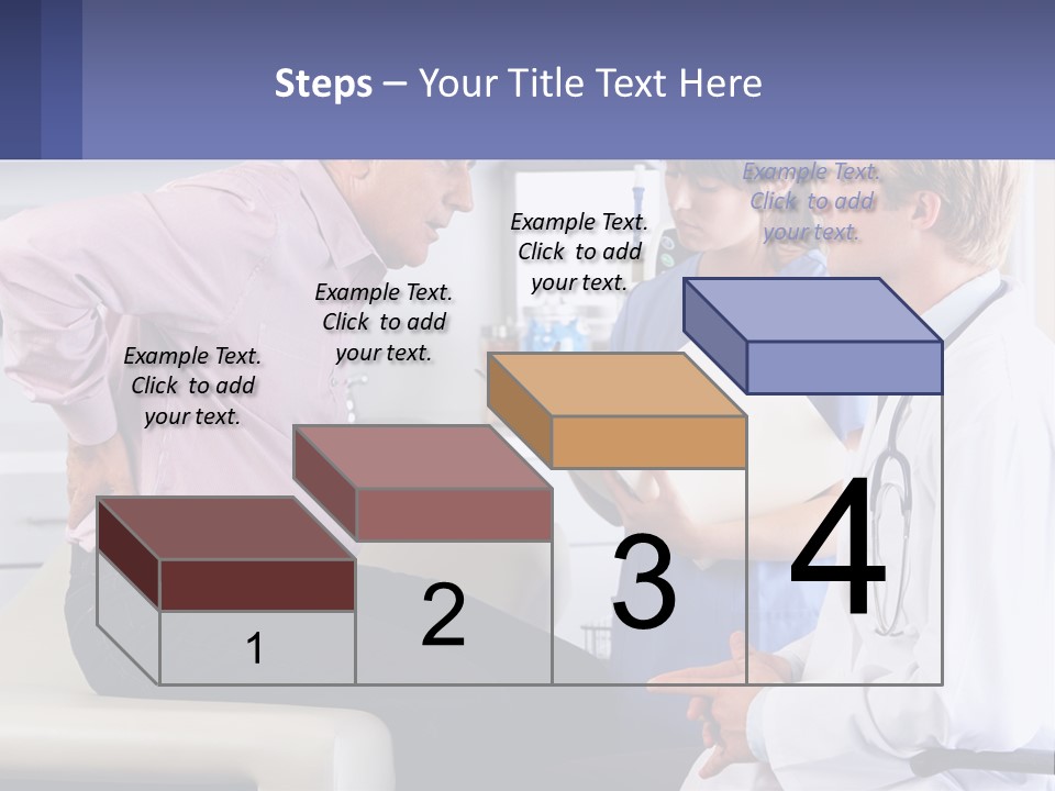 A Doctor Talking To A Patient In A Hospital PowerPoint Template