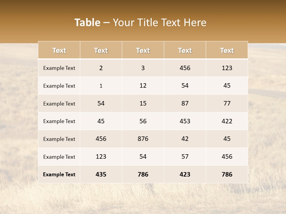 A Bison Standing In A Grassy Field With A Road In The Background PowerPoint Template