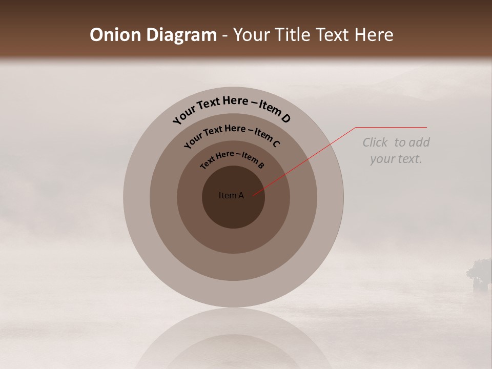 A Black And White Photo Of A Foggy Field PowerPoint Template