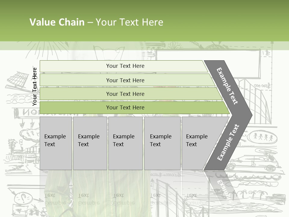 A Man Standing In Front Of A Whiteboard With A Light Bulb On It PowerPoint Template