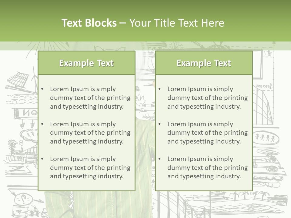 A Man Standing In Front Of A Whiteboard With A Light Bulb On It PowerPoint Template