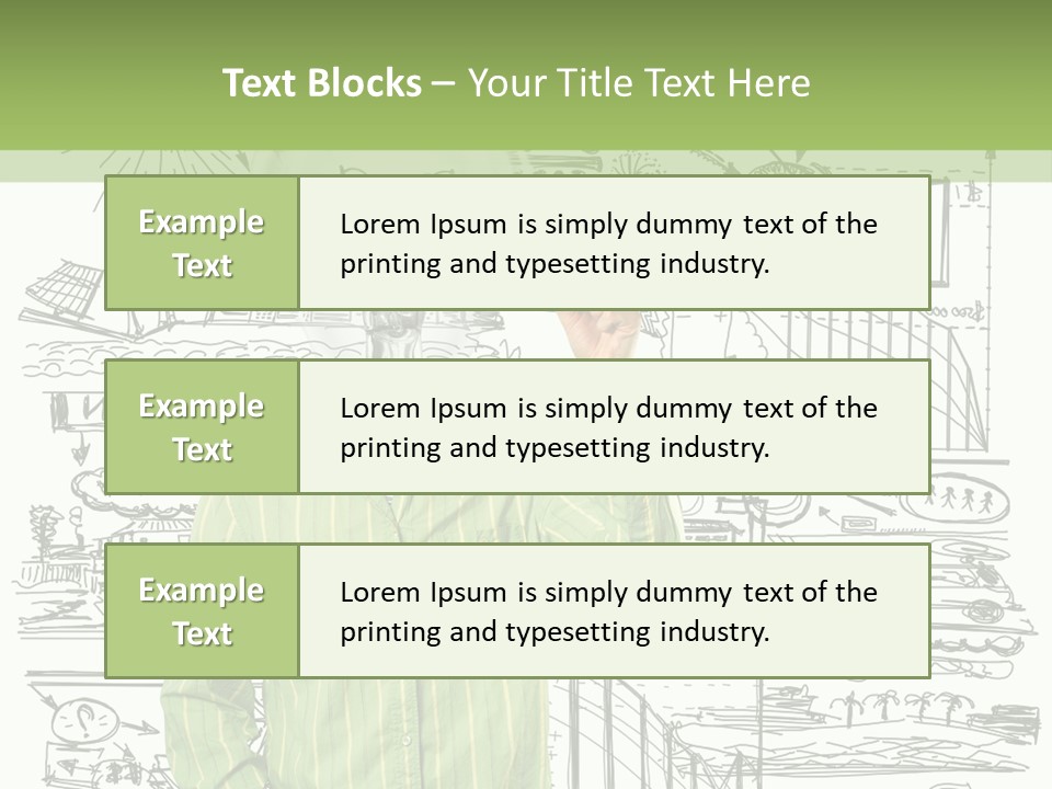 A Man Standing In Front Of A Whiteboard With A Light Bulb On It PowerPoint Template