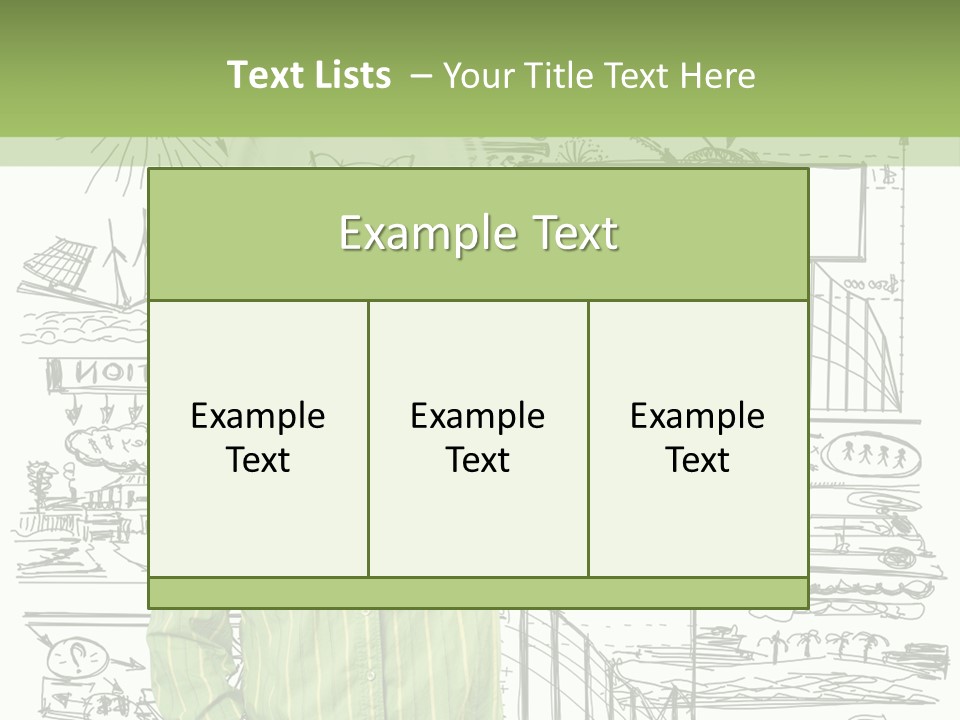 A Man Standing In Front Of A Whiteboard With A Light Bulb On It PowerPoint Template