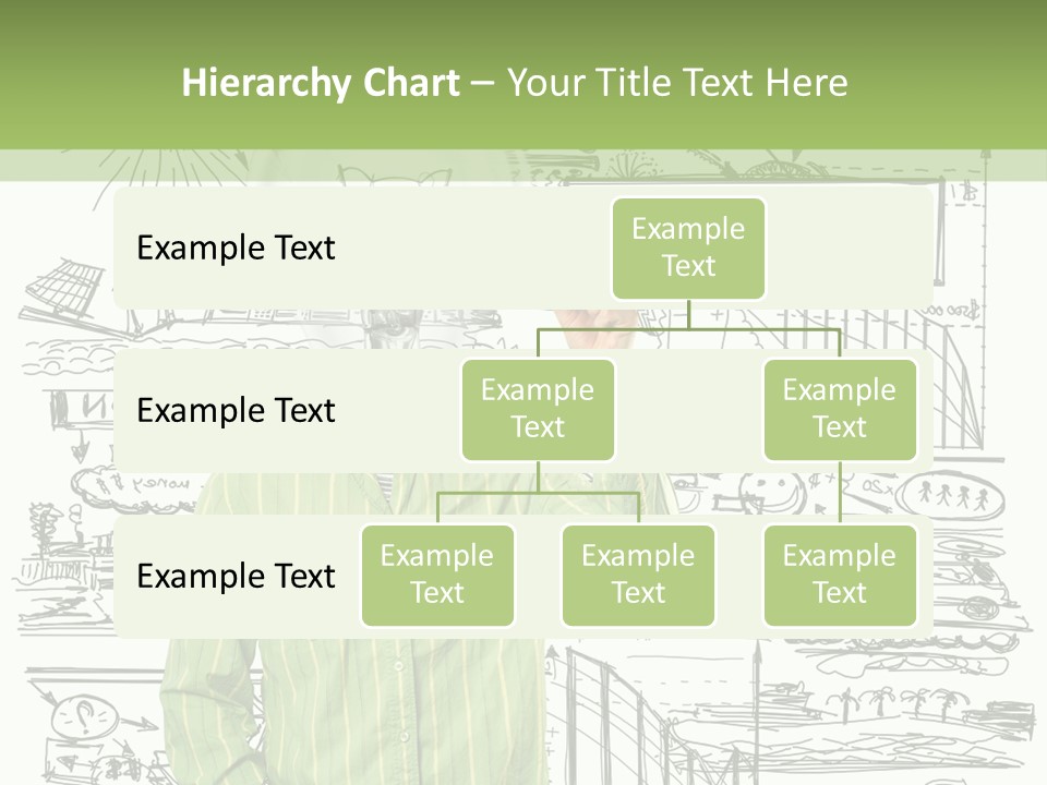 A Man Standing In Front Of A Whiteboard With A Light Bulb On It PowerPoint Template