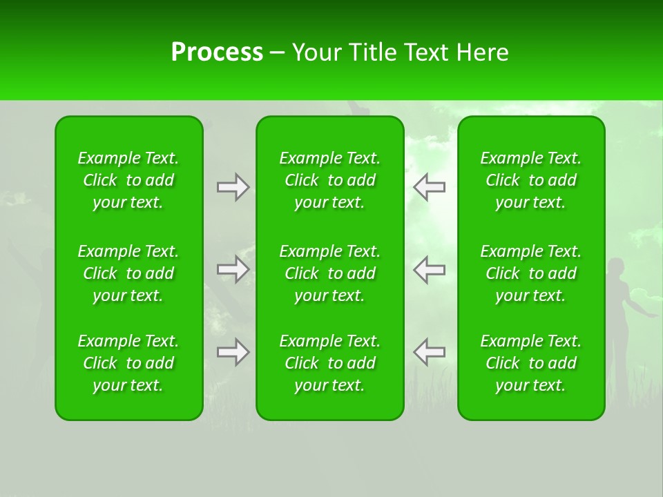 A Group Of People Jumping In The Air PowerPoint Template