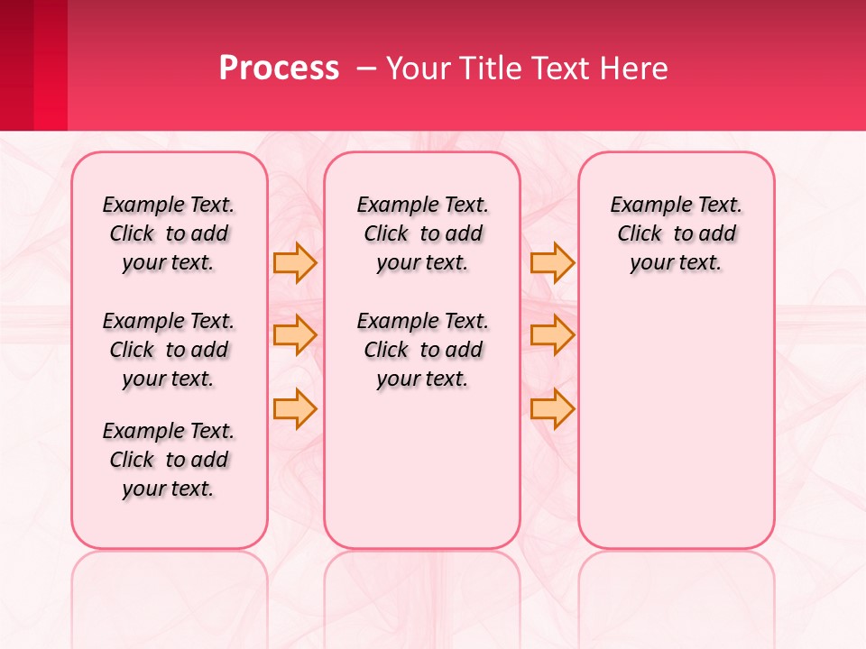 A Pink Abstract Background With A Cross On It PowerPoint Template