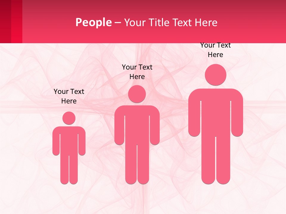 A Pink Abstract Background With A Cross On It PowerPoint Template