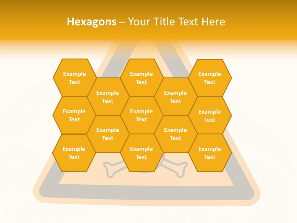 A Warning Sign With A Skull And Crossbones On It PowerPoint Template