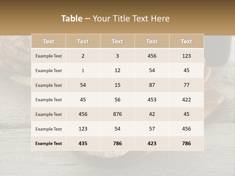 A Plate With Bread And Other Foods On It PowerPoint Template