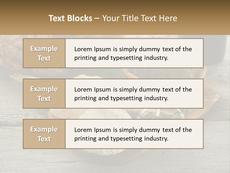 A Plate With Bread And Other Foods On It PowerPoint Template