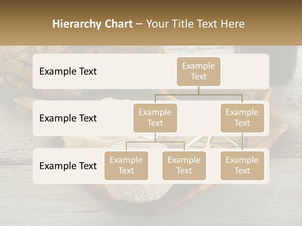 A Plate With Bread And Other Foods On It PowerPoint Template