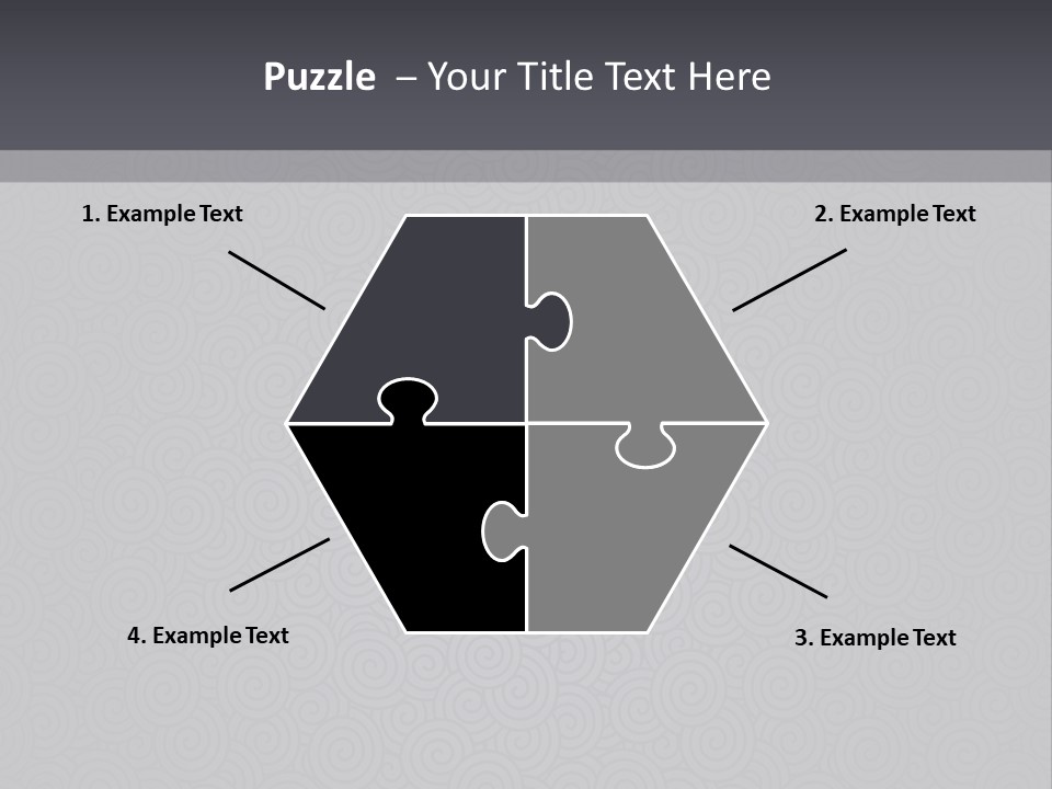 A Black And White Powerpoint Presentation PowerPoint Template