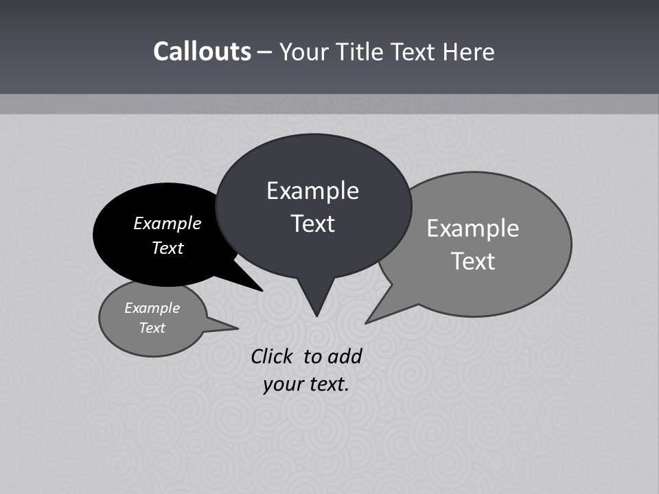 A Black And White Powerpoint Presentation PowerPoint Template