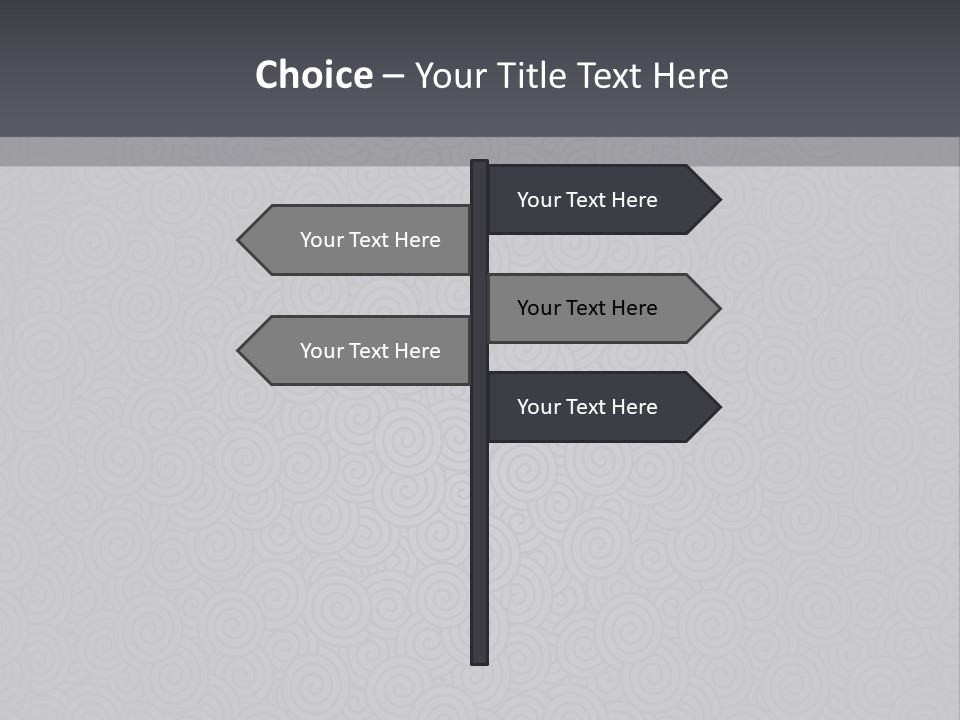 A Black And White Powerpoint Presentation PowerPoint Template