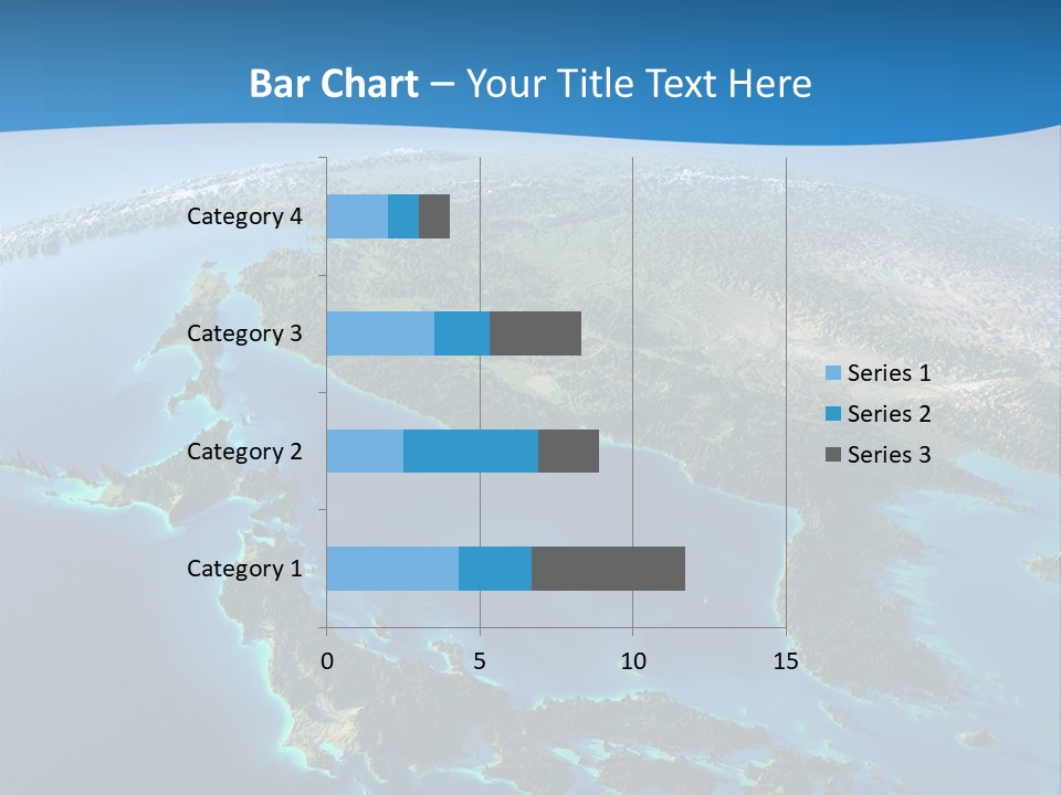 An Image Of The Earth From Space With The Name Of The Country PowerPoint Template