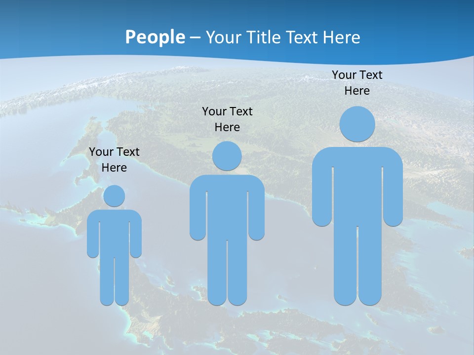 An Image Of The Earth From Space With The Name Of The Country PowerPoint Template