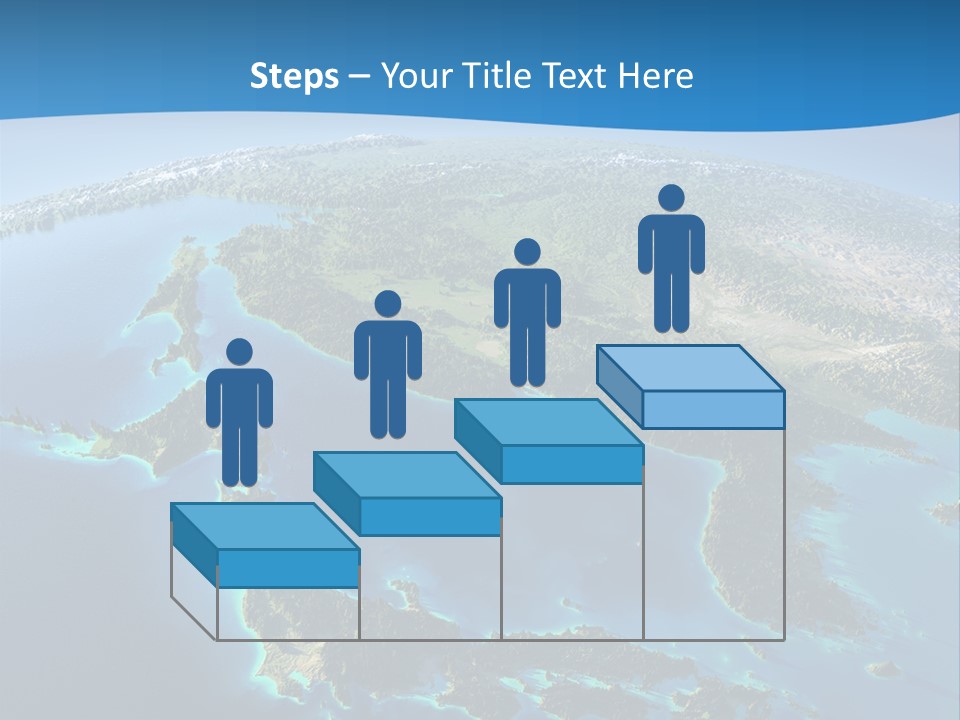 An Image Of The Earth From Space With The Name Of The Country PowerPoint Template