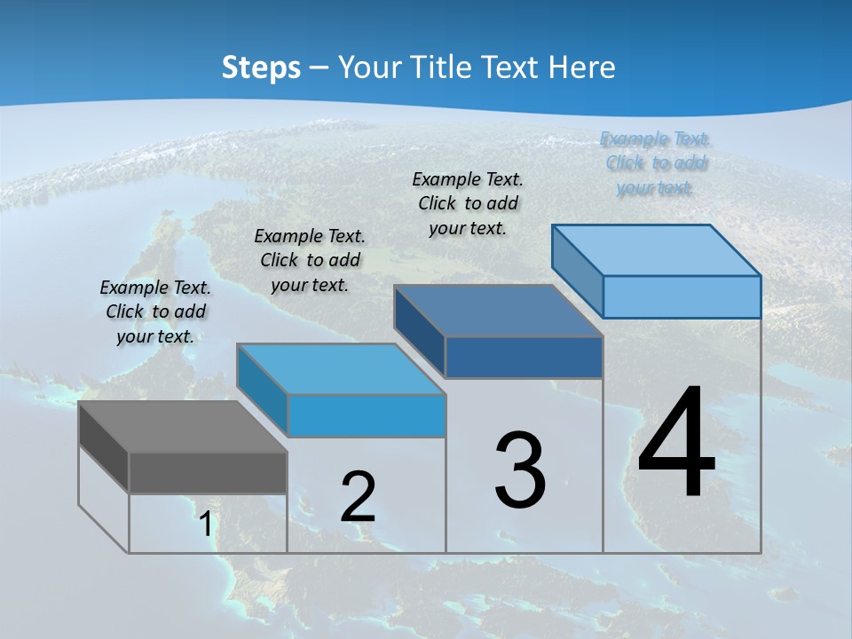 An Image Of The Earth From Space With The Name Of The Country PowerPoint Template