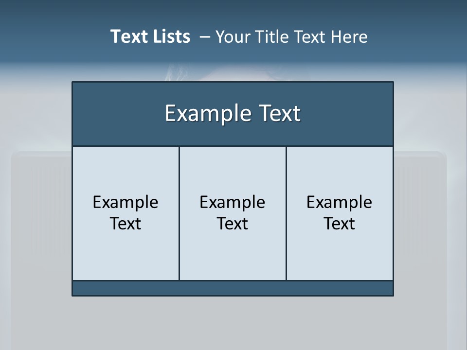 A Man With Glasses Is Looking At A Computer Screen PowerPoint Template
