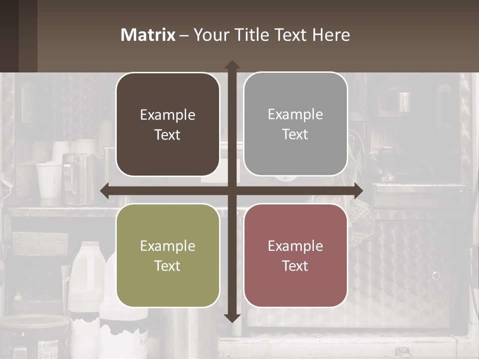 A Stove Top Oven Sitting Inside Of A Kitchen PowerPoint Template