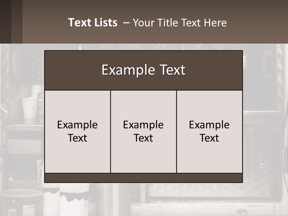 A Stove Top Oven Sitting Inside Of A Kitchen PowerPoint Template
