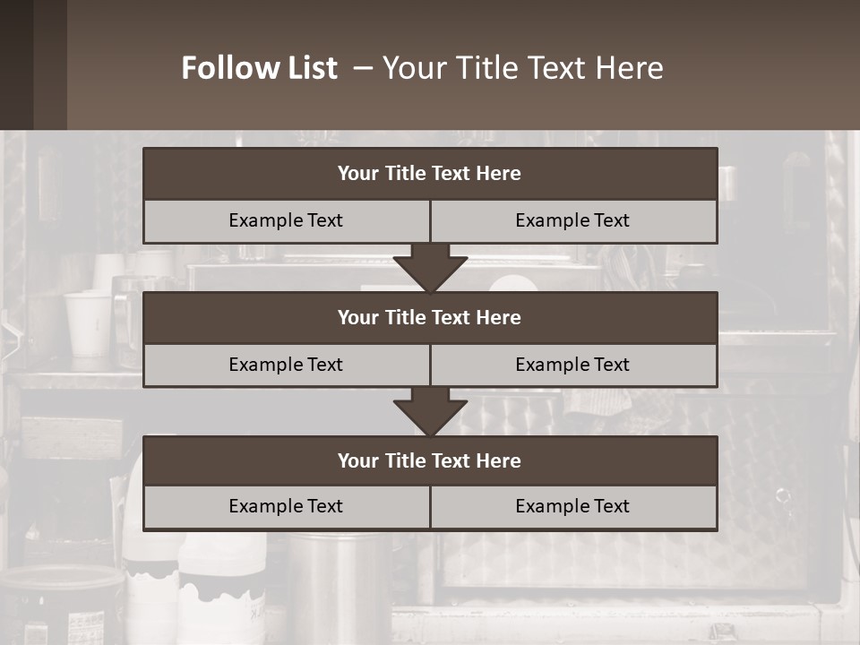 A Stove Top Oven Sitting Inside Of A Kitchen PowerPoint Template