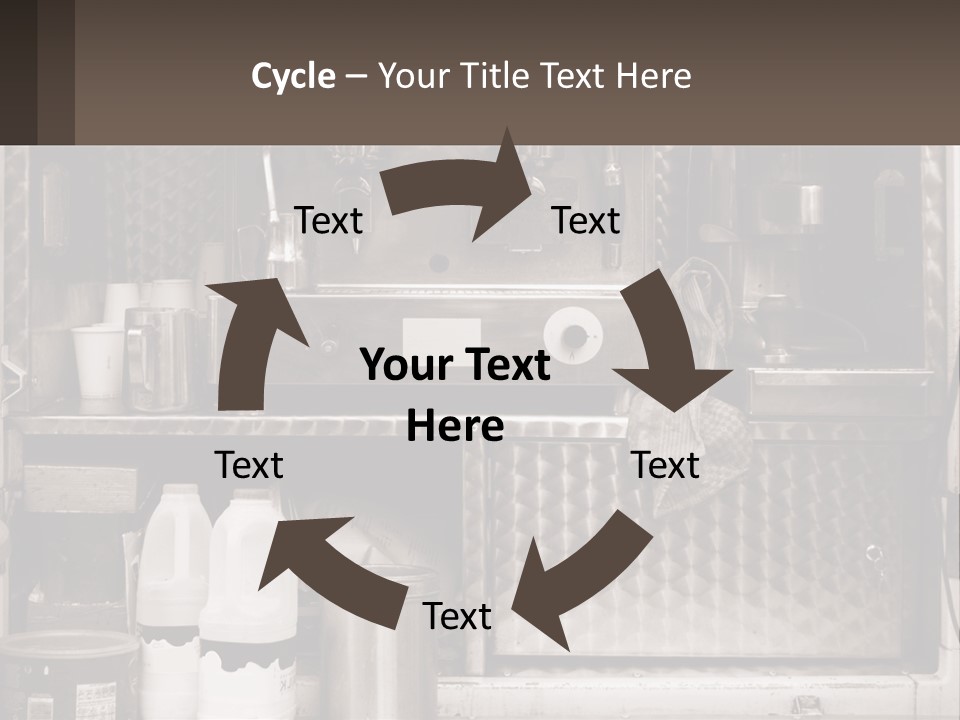 A Stove Top Oven Sitting Inside Of A Kitchen PowerPoint Template