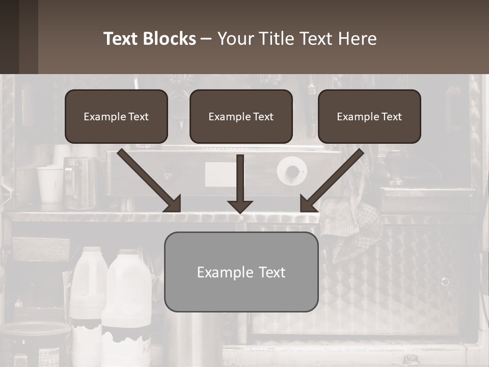 A Stove Top Oven Sitting Inside Of A Kitchen PowerPoint Template