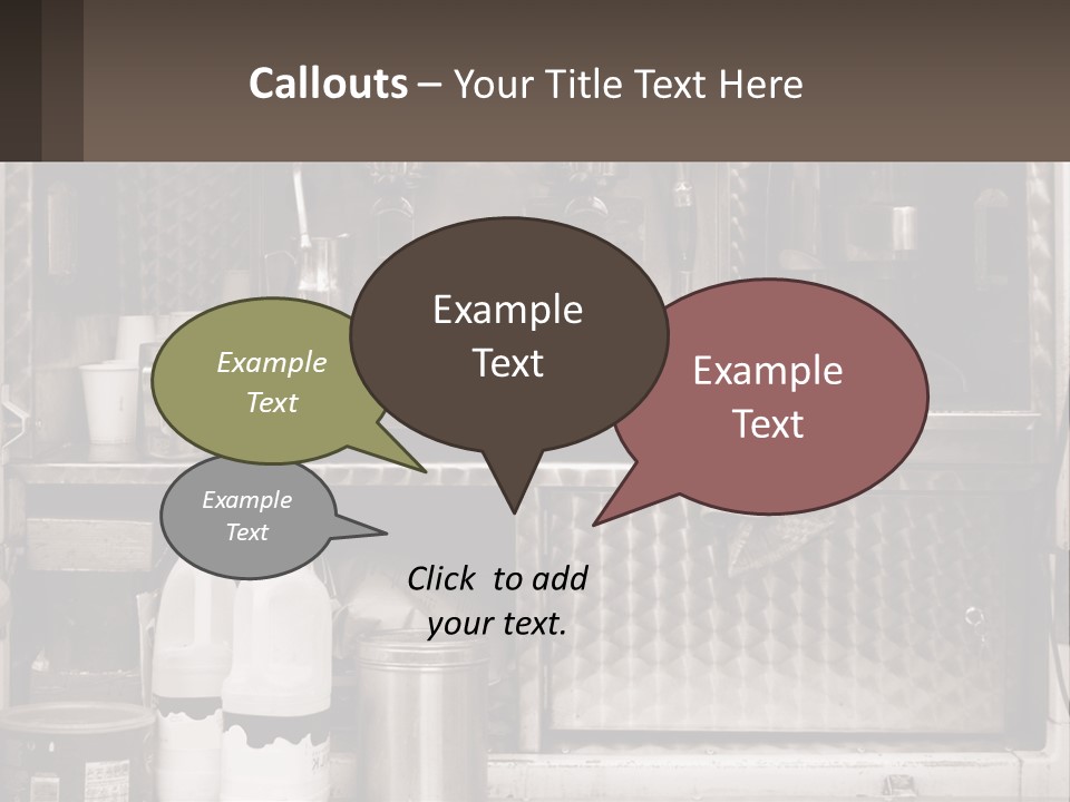 A Stove Top Oven Sitting Inside Of A Kitchen PowerPoint Template
