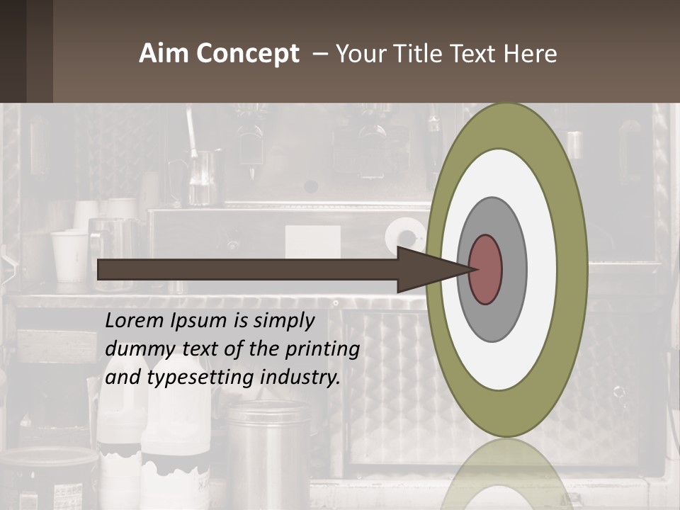 A Stove Top Oven Sitting Inside Of A Kitchen PowerPoint Template