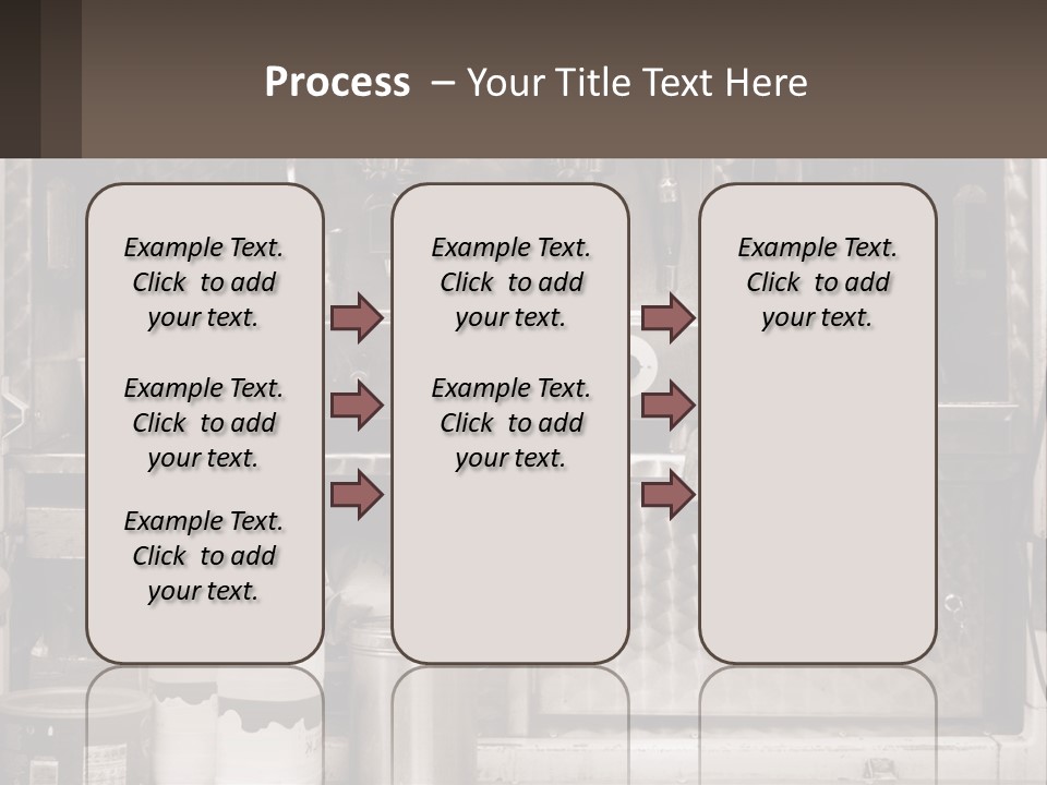 A Stove Top Oven Sitting Inside Of A Kitchen PowerPoint Template