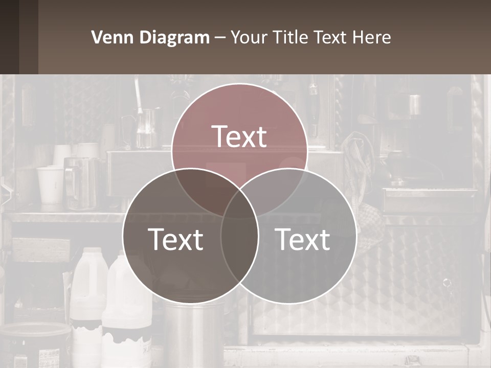 A Stove Top Oven Sitting Inside Of A Kitchen PowerPoint Template